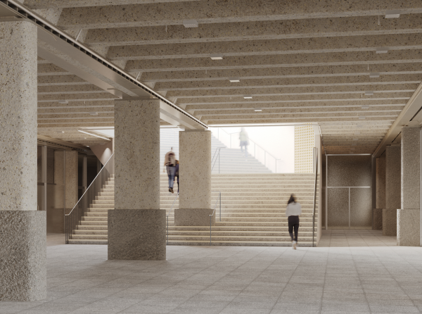Stairs for Notre-Dame. ©O.Campagne
